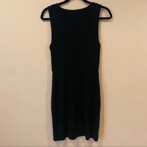 Alexander Wang Little Black Dress with Mesh Cutout